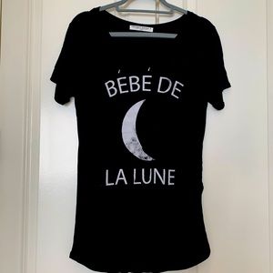 Project Social T Bébé de la Lune Maternity Tee Shirt